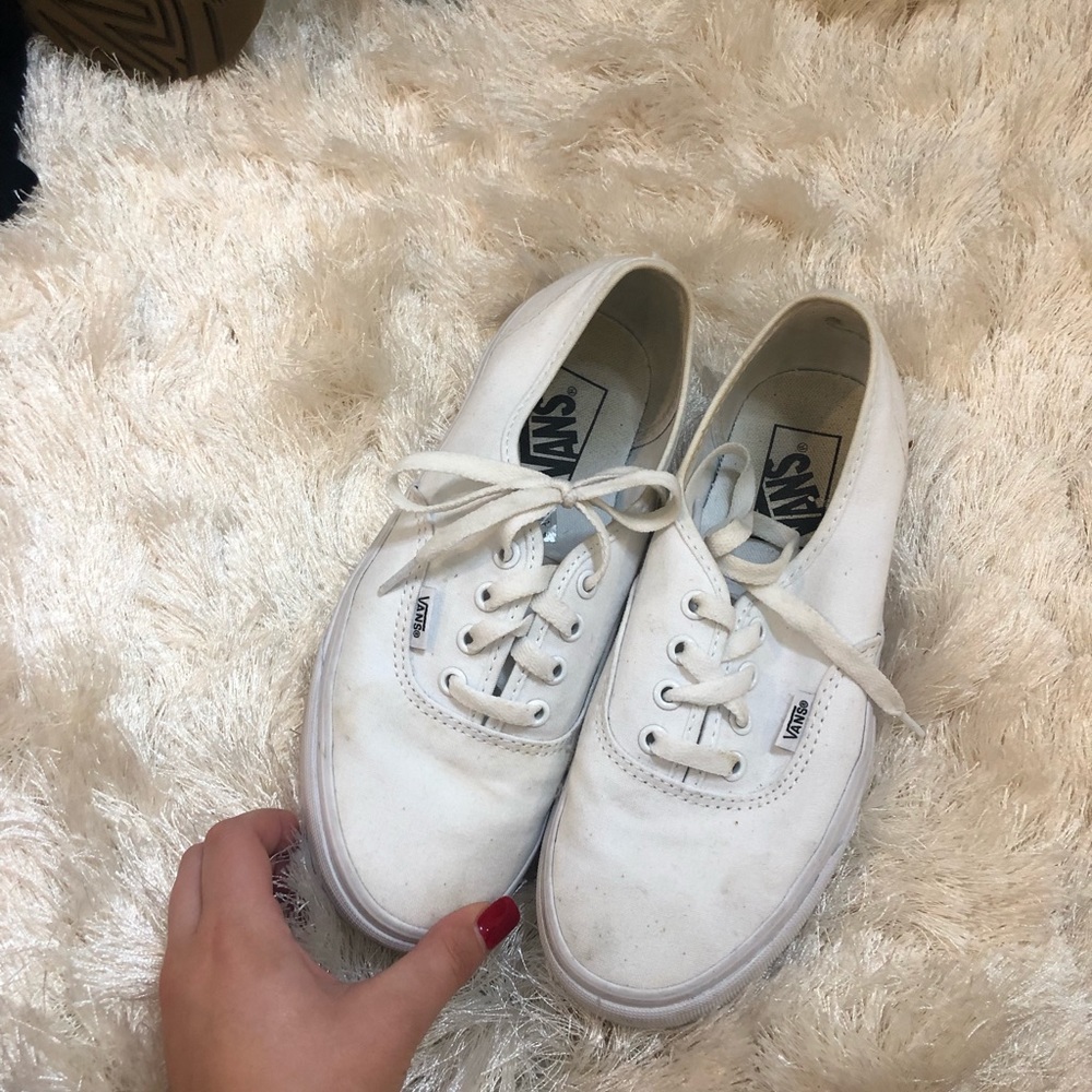 Slightly worn vans